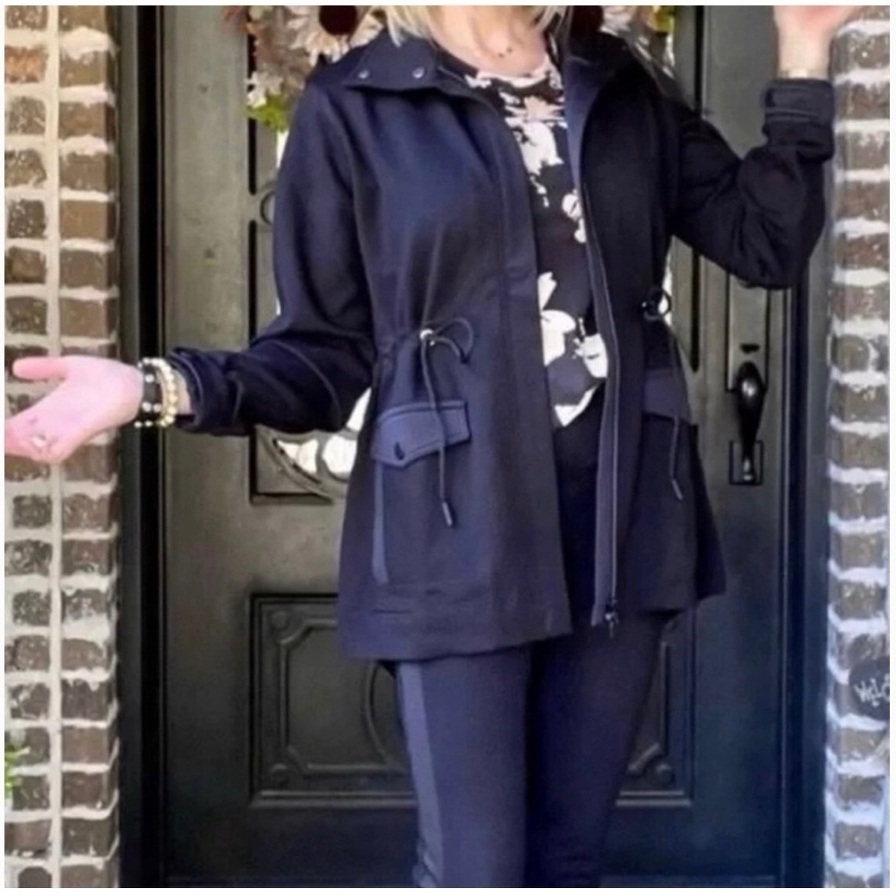 CAbi  Tuxedo Jacket and Leggings
